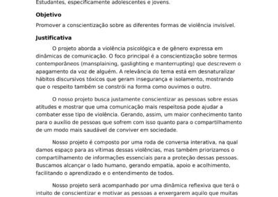 Grupo Vozes Ocultas – Por Trás do Silêncio